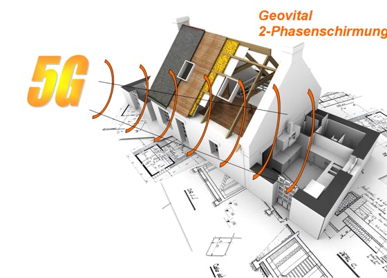 Technische und natürliche Strahlung im Schlafbereich  können beinflussen die Gesundheit  der Menschen haben.